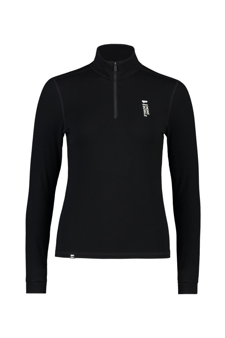 Cascade Merino Base Layer 1/4 Zip Longsleeve T-Shirt Dames Soellaart.nl