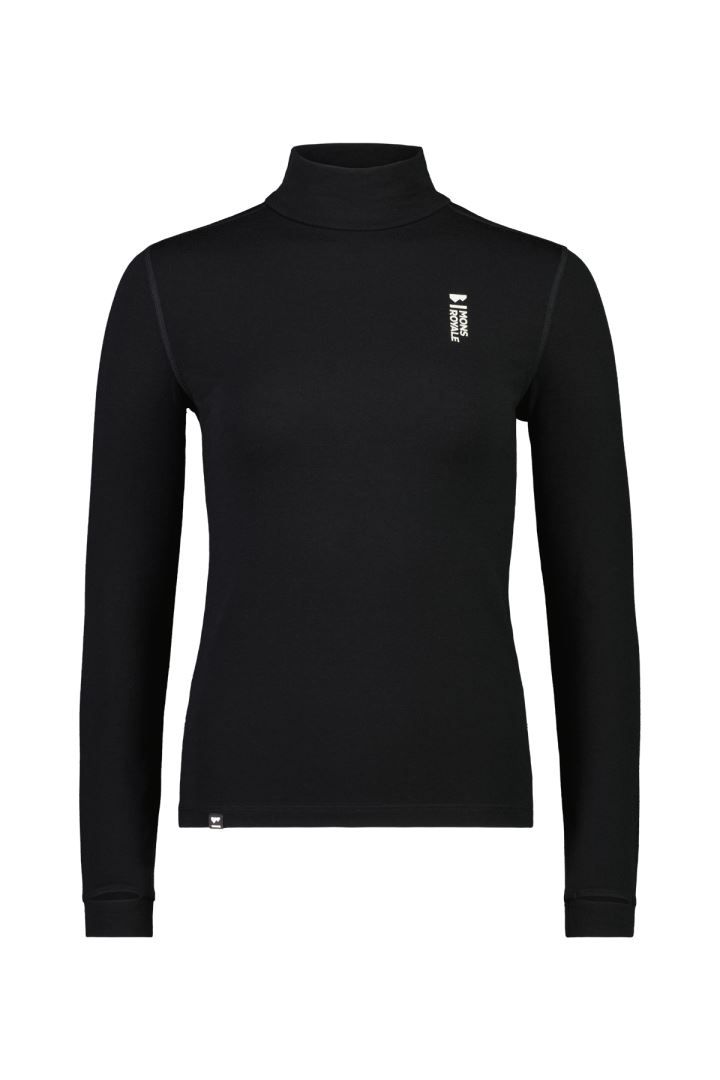 Cascade Merino Flex Mock Neck LS Dames Thermoshirt Soellaart.nl